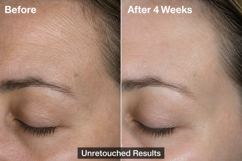 Forehead — After 4 Weeks