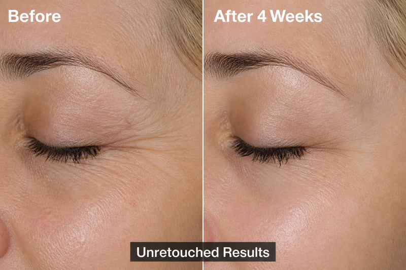 Crow's Feet — After 4 Weeks