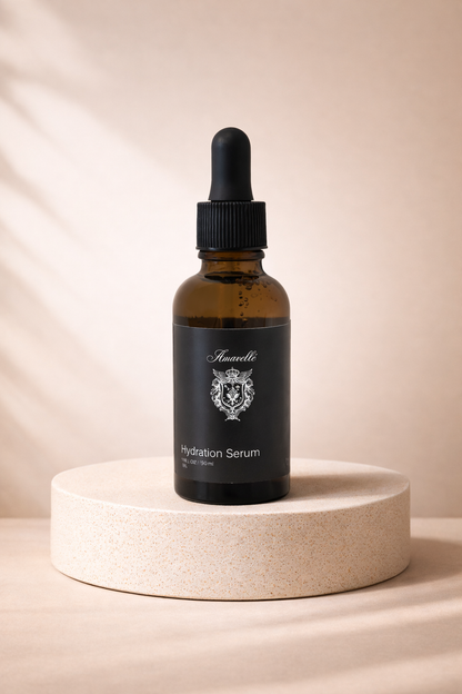 Amavellé hydration serum for long-lasting moisture and plump skin