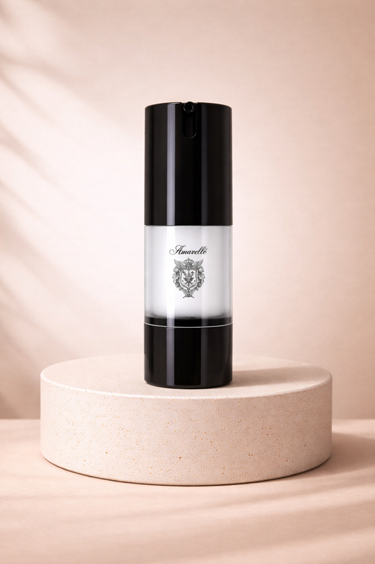 Amavellé mattifying primer to control shine and smooth skin texture